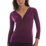 Armani Exchange Rouched V-Neck Top