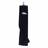 NFL Denver Broncos Embroidered Tri-Fold Golf Towel