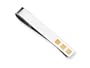 Chisel Stainless Steel 24k Gold Plated Tie Clip