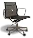 Charles Eames Low Back Mesh Office Chair in Black