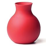 Menu Rubber Vase Large, Black