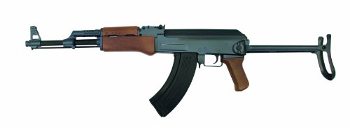 GSG Softair Gewehr Modell AK-47 S (<0,5 Joule), wood, 202728