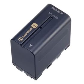 Sony InfoLithium L Series Camcorder Battery Pack Lithium Ion Li-Ion 6600mAh 8.4V DC 7.2V DC NPF970