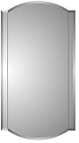 Space Betelgeuse Medicine Cabinet with Beveled Twin Arch Double Mirror