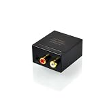 LEICKE Kanaan - Convertitore Audio da Analogico (RCA, R/L + Jack da 3,5mm) in Digitale (Toslink e Coaxial) - convertitore audio Analogico in Digitale, privo di interverenze e qualit� audio ottimaledi LEICKE Kanaan