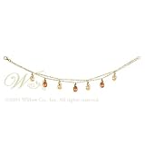 STUDIO 925: *CHLOE CHAMPAGNE BRIOLETTE VERMEIL BRACELET* silver graphics