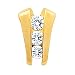 14K White or Yellow Gold Three-Stone Diamond Earrings - 1.20 Ct. (ALSO AVAILABLE WITH GEMSTONES)