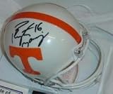 Peyton Manning Autographed/Hand Signed Tennessee Volunteers Mini Helmet