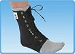 Lace-Up Ankle Support Black - Medium Lace-Up Ankle Support Black - Medium