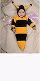 Rubies Costume Co. Deluxe Baby Bunting, Bumble Bee Costume, 1 to 9 Months