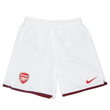 ARSENAL Junior 2008/2010 Home Football Shorts, S