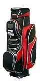 Tsunami Cart Bag with 14 Way Full Length Divider System (Black/Red)