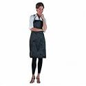 Betty Dain Satin Stylist Apron Tie String Black