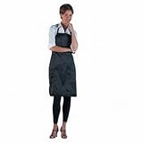 Betty Dain Satin Stylist Apron Tie String Black