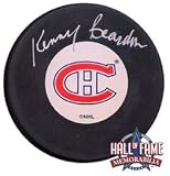 Kenny Reardon Autographed/Hand Signed Montreal Canadiens Hockey Puck
