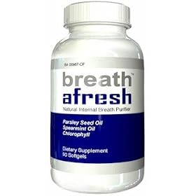 Breath Afresh - 90 Capsules Natural Internal Breath Purifier Bad Breath
