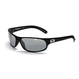 Bolle Sport Anaconda Sunglasses (Shiny Black /Modulator Polarized Gray)