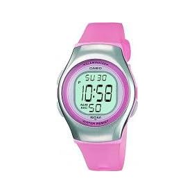 Casio Lw-E11-4AVES Ladies Digital Resin Strap Watch