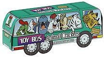Toy Bus Animal Crackers Chocolate & Vanilla, 1.8 oz (Pack of 48)