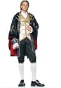 Prince Charming Mid Length Cape W/ Golden Rope by Leg avenue