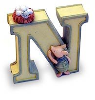 Childrens Toyshop   : Winnie the Pooh alphabet - Letter N
