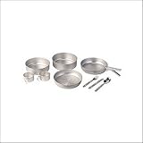 Camping-Kochset (Semptec) aus Aluminium 13-teilig + Gratis CD !
