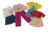 Fairtrade Doll Clothes Red 27cm Set
