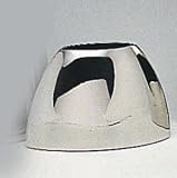 3 NICKEL VASE - 3 NICKEL PLATED VASE