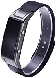 iLepo® Living Water Proof Remote Camera Answer/ Dailing Calls Smart Bracelet For Samsung GALAXY Note 3/Samsung GALAXY S4/Samsung GALAXY S5/Samsung GALAXY Grand 2/HTC One/Moto X/Nexus 5/iphone(4/4S/5/5C/5S)/Xiaomi MI3/Lumia1520/Sony Xperia Z1/LG G2(Silver)