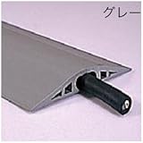 ジェフコム フラットソフトモール 長さ1m×幅85mm×高さ12mm グレー SFM-8509XGY