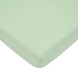 American Baby Company 100% Cotton Value Jersey Knit Fitted Pack N Play Sheet, Celery by American Bab
