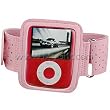 Pink Color Apple iPod nano 3G (3rd Generation) 4GB/ 8GB Adjustable Armband Carrying Case