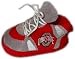 ComfyFeet Ohio State Buckeyes Baby Slippers