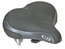 Sunlite Cloud-9 Bicycle Suspension Cruiser Saddle, Cruiser Gel, Tri-color Emerald