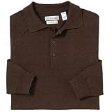 Tehama Mens Long Sleeve Melange Sweater Polos