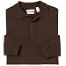 Tehama Mens Long Sleeve Melange Sweater Polos