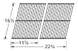 Porcelain Steel Wire Cooking Grid Set For ProChef, Vermont Castings, Ellipse and Kenmore Grills (Set of 2)