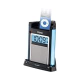 iHome iH4 Alarm Clock Speaker System with Dock for iPod (Black)