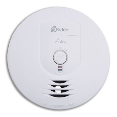 Kidde 0919-9999/ RF-SM-DC Battery-Operated Smoke Alarm, Wirelessly Interconnectable