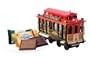 Ghirardelli Chocolate Wooden Cable Car Gift with Squares Chocolates