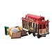Ghirardelli Chocolate Wooden Cable Car Gift with Squares Chocolates
