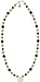 Missouri Tigers Round Crystal Necklace