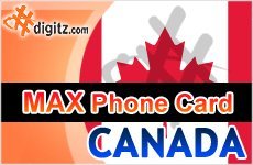 Canada prepaid phone card only $19.99! - Digitz.com