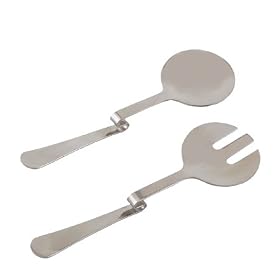 Silea Set of 2 Salad Servers with Hook