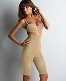 Body Wrap Firm Control High-waist Long Leg Plus Size Shapewear (4X Nude)