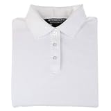 French Toast - Girls' Short Sleeve Interlock Picot Polo Plus Sizes (A9089P)
