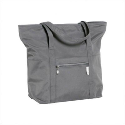 Expandable Tote in Pewter Expandable Tote in Pewter