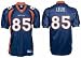 Ashley Lelie Denver Broncos #85 Authentic Reebok NFL Football Jersey (Navy)