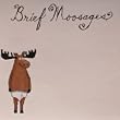 "Brief Moosages" Sticky Notes