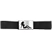 Brushed Silver MUD FLAP GIRL Buckle and Belt